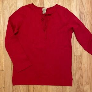 L.L.Bean Womens XS Pullover Shirt